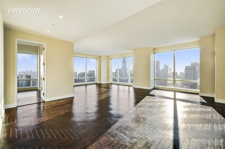 New York City Real Estate | View 845 United Nations Plaza, 59C | Living Room | View 3