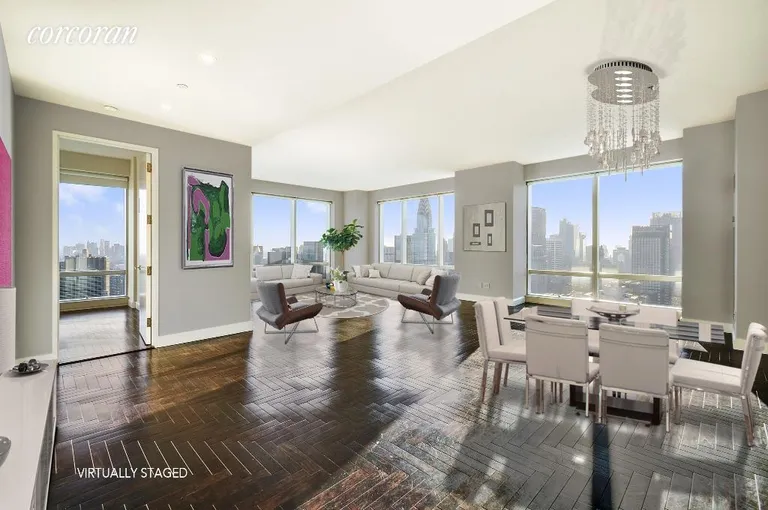 New York City Real Estate | View 845 United Nations Plaza, 59C | 2 Beds, 2 Baths | View 1