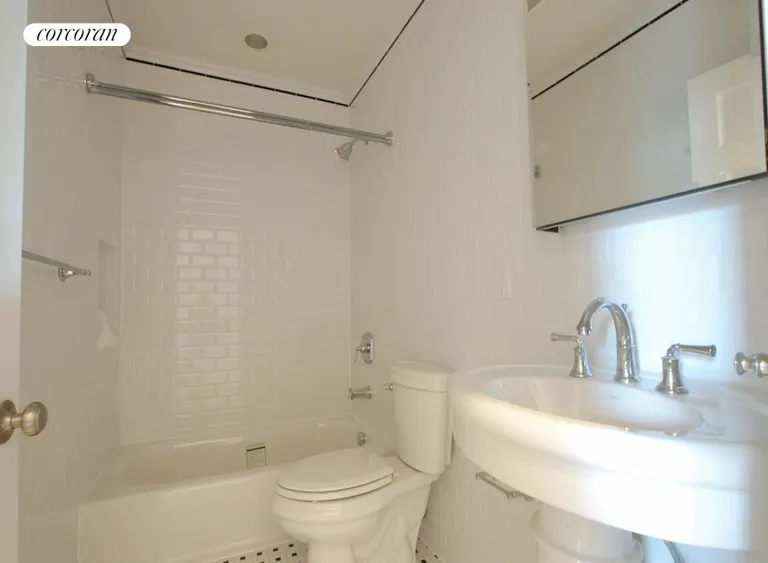 New York City Real Estate | View 769 Jefferson Avenue, #3 | Tub: Beveled floor-to-ceiling subway tile | View 4
