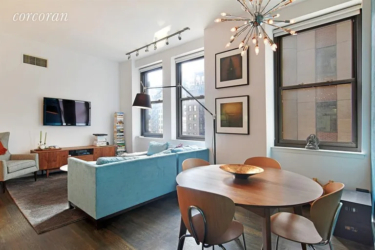 New York City Real Estate | View 65 Nassau Street, 9B | 2 Beds, 1 Bath | View 1