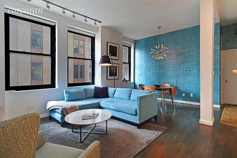 New York City Real Estate | View 65 Nassau Street, 9B | Living Room | View 2