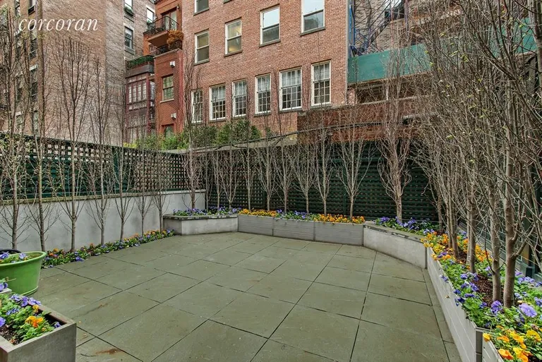 New York City Real Estate | View 58 East 66th Street | Back Yard | View 13
