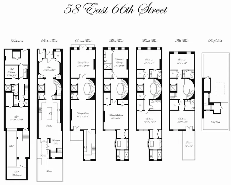 58 East 66th Street | floorplan | View 15