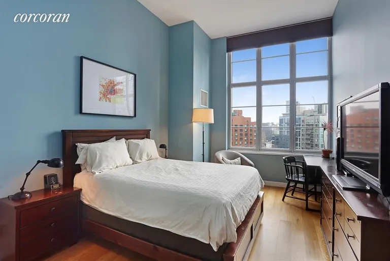 New York City Real Estate | View 27-28 Thomson Avenue, 804 | Master Bedroom | View 5