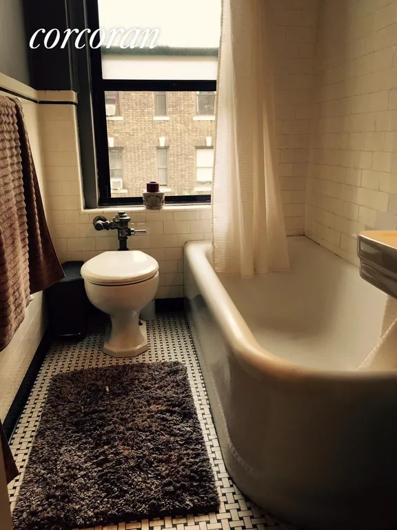 New York City Real Estate | View 200 West 108th Street, 5B | Classic prewar bathroom | View 7