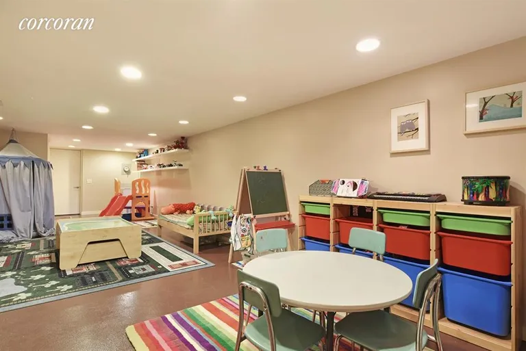 New York City Real Estate | View 43 Howard Place | Massive play room... | View 7