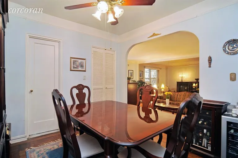 New York City Real Estate | View 210 West 19th Street, 1E | Dining Room | View 3