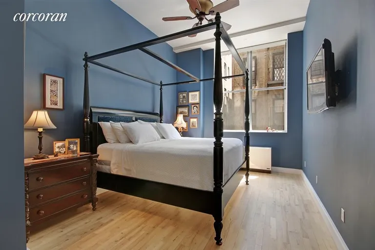 New York City Real Estate | View 420 West 25th Street, 2G | Spacious master bedroom | View 4