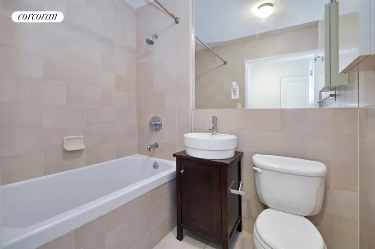New York City Real Estate | View 525 Vanderbilt Avenue, 1A | Tiled Modern Bathroom | View 5