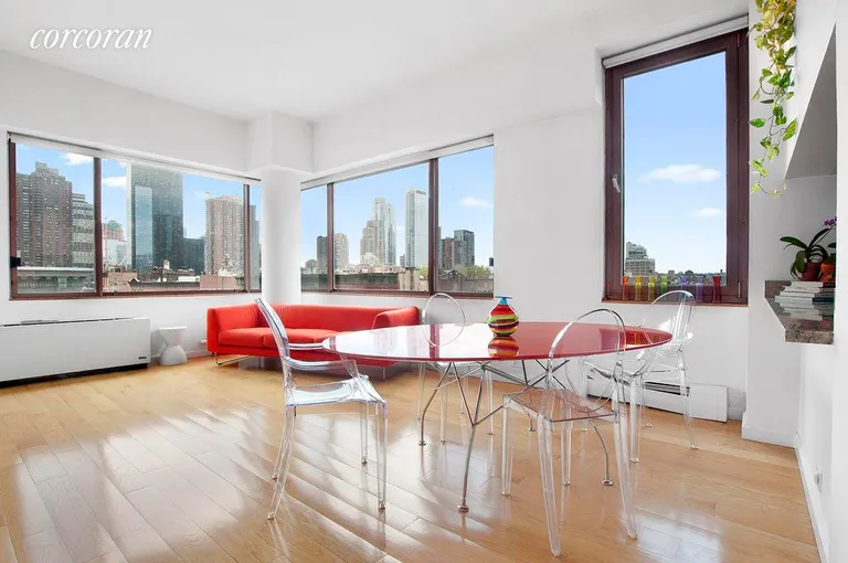 New York City Real Estate | View 393 West 49th Street, 6G | 2 Beds, 2 Baths | View 1