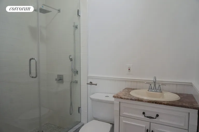 New York City Real Estate | View 374 Lefferts Avenue, 2 | Marbled 2nd Bathroom | View 9