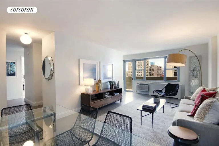 New York City Real Estate | View 100 West 93rd Street, 14J | 2 Beds, 1 Bath | View 1