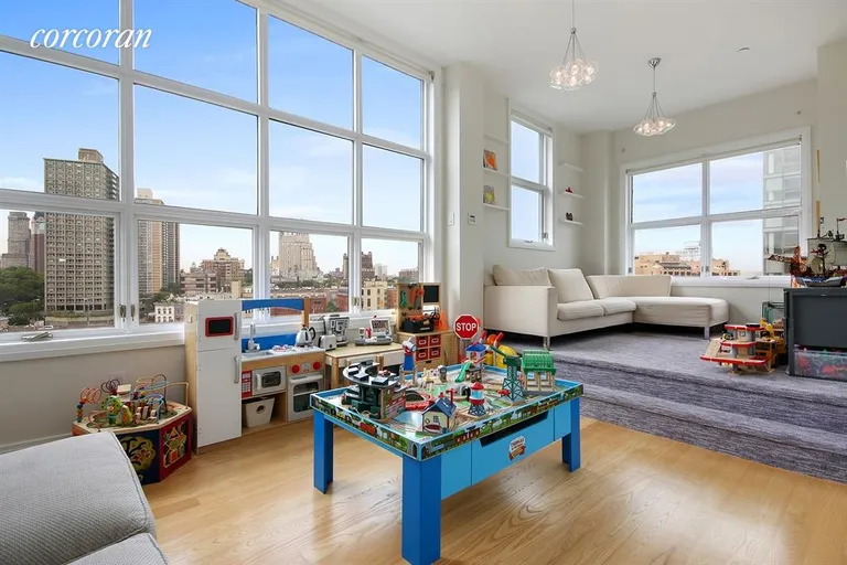 New York City Real Estate | View 42 Main Street, 10F | Large corner bedroom with separate study | View 4