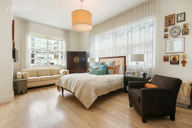 New York City Real Estate | View 42 Main Street, 10F | Master Bedroom | View 5