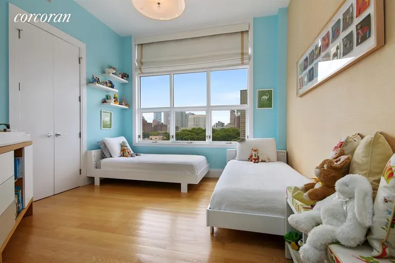 New York City Real Estate | View 42 Main Street, 10F | One of three bedrooms | View 6