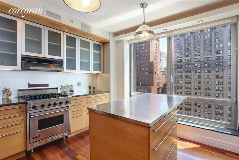 New York City Real Estate | View 30 West Street, 27E | Kitchen | View 3