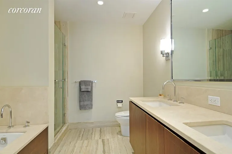 New York City Real Estate | View 260 Park Avenue South, 4I | Master Bathroom | View 5