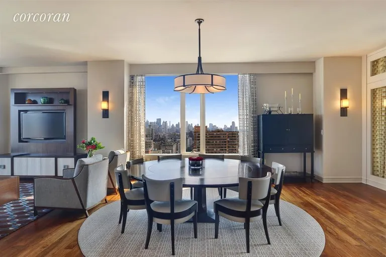 New York City Real Estate | View 245 West 99th Street, 28B | Dining Room | View 2