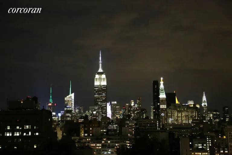 New York City Real Estate | View 20 East 9th Street, 23E | Looking north at night | View 10
