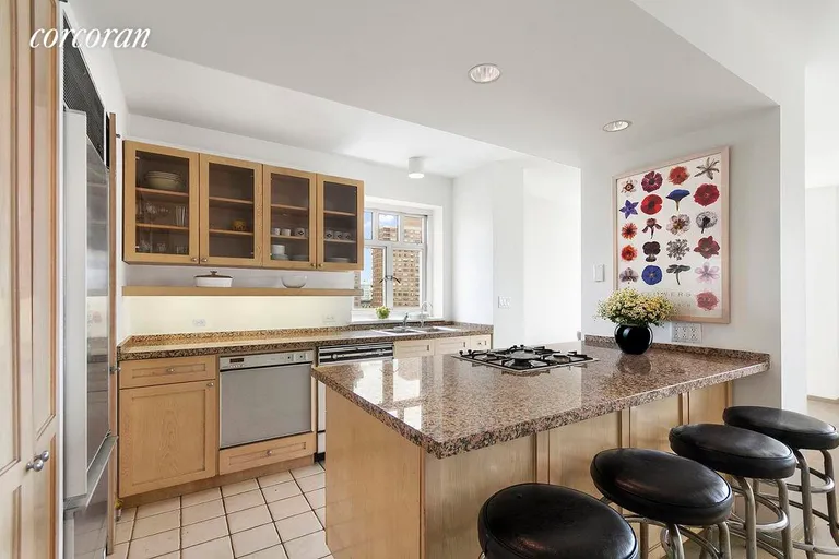 New York City Real Estate | View 20 East 9th Street, 23E | Windowed Open Kitchen  | View 2