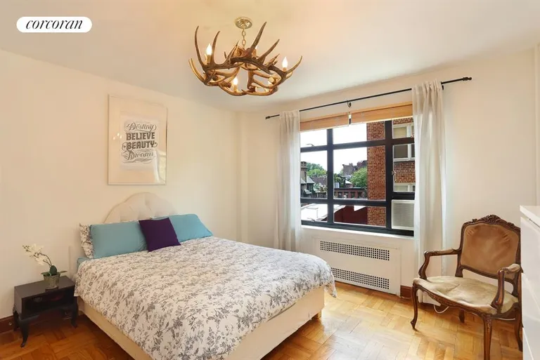 New York City Real Estate | View 100 Remsen Street, 4G | Bedroom | View 3