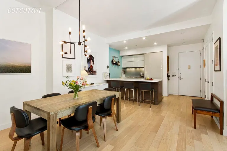New York City Real Estate | View 22 North 6th Street, 3D | Kitchen and Dining  | View 2
