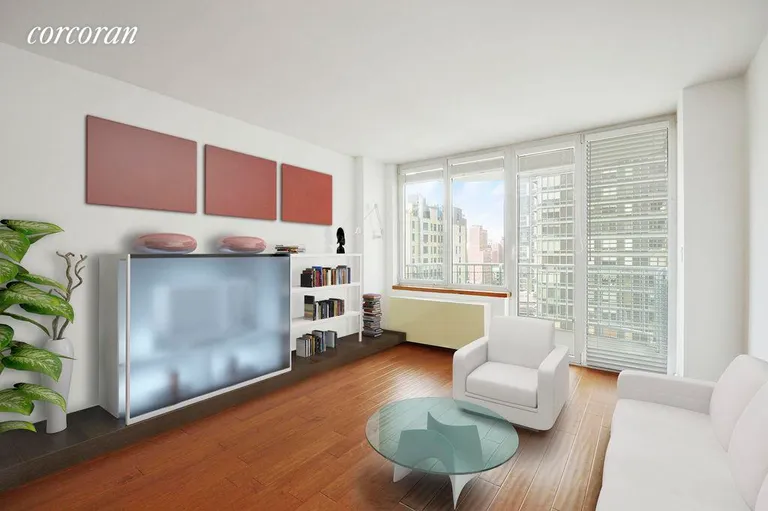 New York City Real Estate | View 420 East 58th Street, 15B | 2 Beds, 2 Baths | View 1