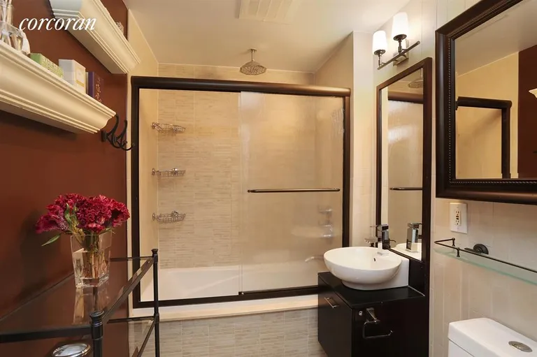 New York City Real Estate | View 343 4th Avenue, 3K | Spa-like Marble Bathroom | View 5