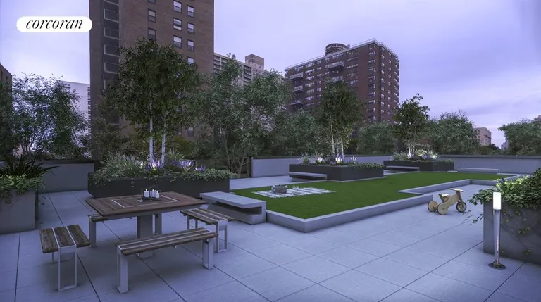 New York City Real Estate | View 100 West 93rd Street, 2F | Newly Designed Landscaped Garden | View 11