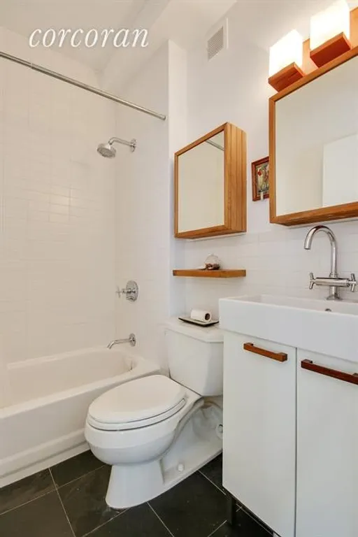 New York City Real Estate | View 350 West 14th Street, 3A | Newly updated with a shower/tub and cute farm sink | View 5