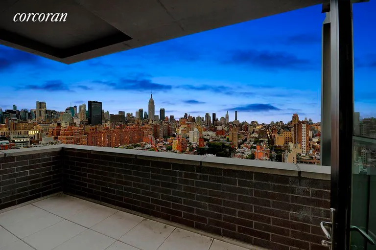 New York City Real Estate | View 100 Eleventh Avenue, PHB | Terrace off the Master Bedroom | View 9