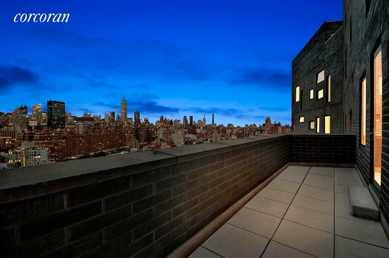 New York City Real Estate | View 100 Eleventh Avenue, PHB | Terrace off the Media Room  | View 3