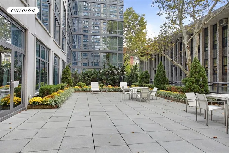 New York City Real Estate | View 200 West End Avenue, PHDN | Spectacular Residents Outdoor Terrace | View 14