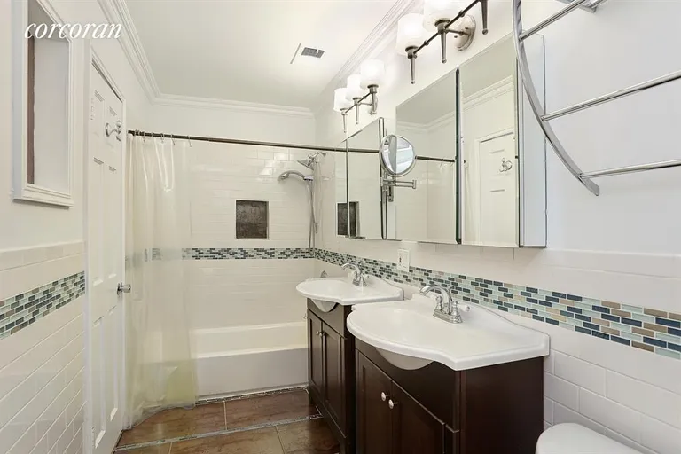 New York City Real Estate | View 341 Grand Avenue, A | Master Bathroom | View 5