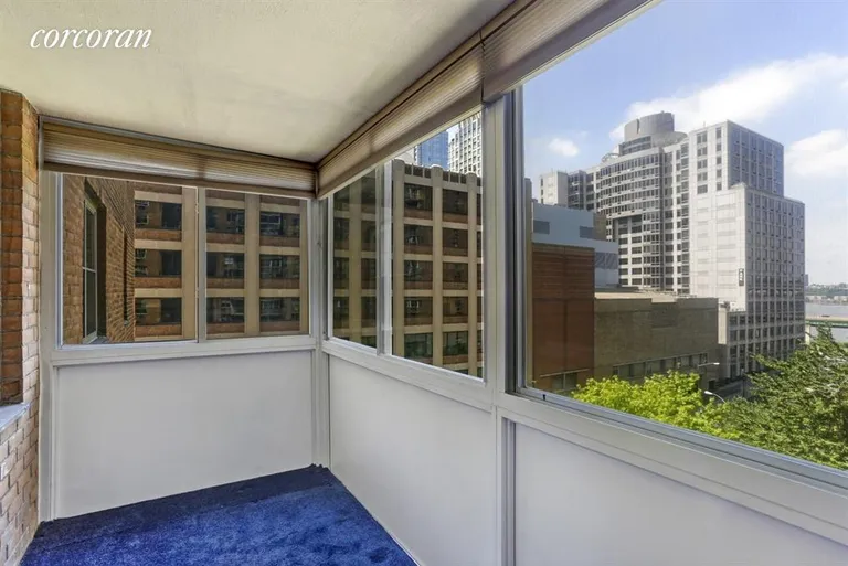 New York City Real Estate | View 303 West 66th Street, 7DE | Terrace | View 6