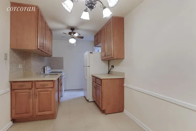 New York City Real Estate | View 243 McDonald Avenue, 2C | Large Eat-In Kitchen | View 5