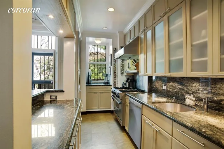 New York City Real Estate | View 160 Hoyt Street, 2 | Kitchen w/ acres of counters and tons of cabintets | View 5