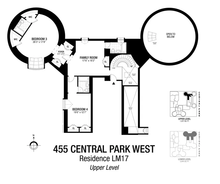 455 Central Park West, LM17 | floorplan | View 20