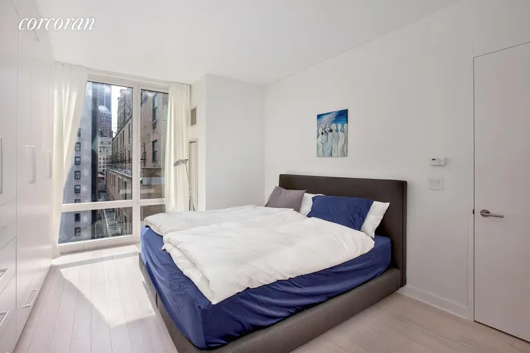 New York City Real Estate | View 247 West 46th Street, 1505 | Spacious master bedroom  | View 5