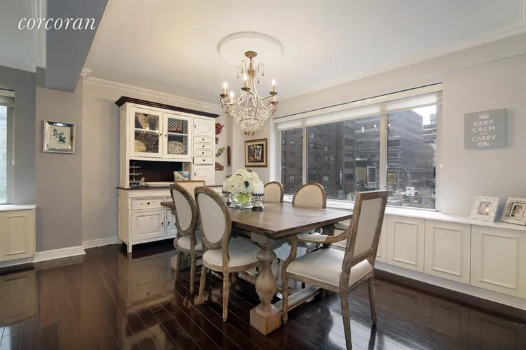 New York City Real Estate | View 200 East 57th Street, 4B | Dining Room | View 4