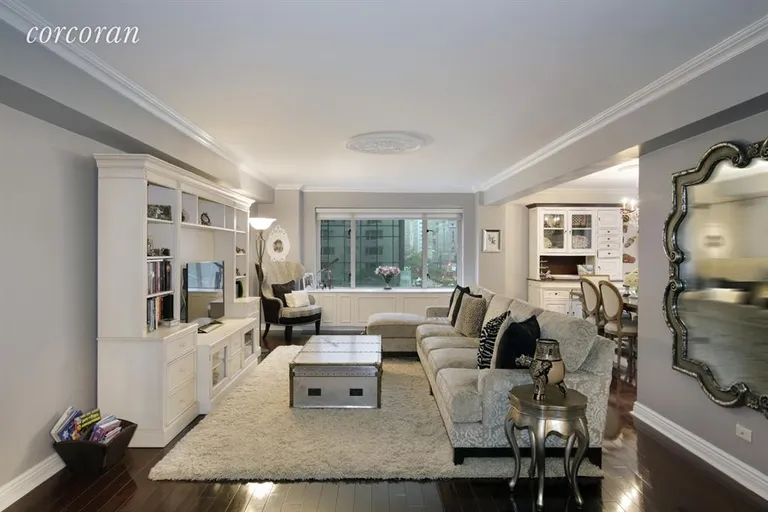 New York City Real Estate | View 200 East 57th Street, 4B | Living Room | View 12