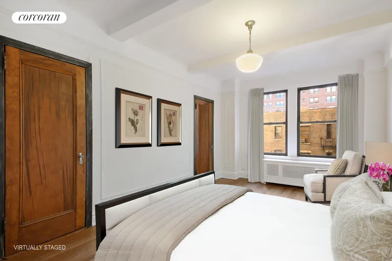New York City Real Estate | View 825 West End Avenue, 8C | Virtually staged 2nd Bedroom | View 10