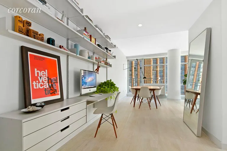 New York City Real Estate | View 189 Schermerhorn Street, 8K | Gallery | Dining Area | Home Office | View 4