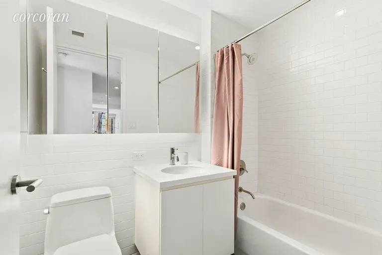 New York City Real Estate | View 189 Schermerhorn Street, 8K | Tiled Bathroom | View 7