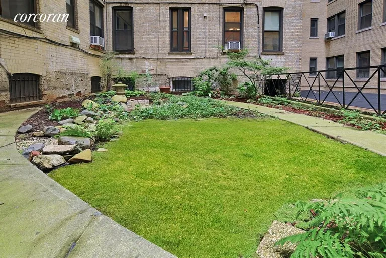 New York City Real Estate | View 125 Eastern Parkway, 1A | Common courtyard... | View 9