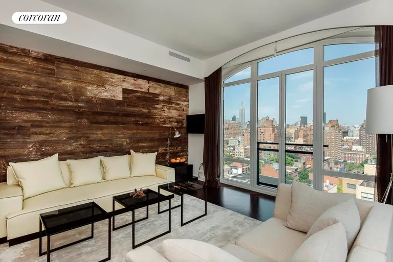 New York City Real Estate | View 400 West 12th Street, 16A | 2 Beds, 2 Baths | View 1