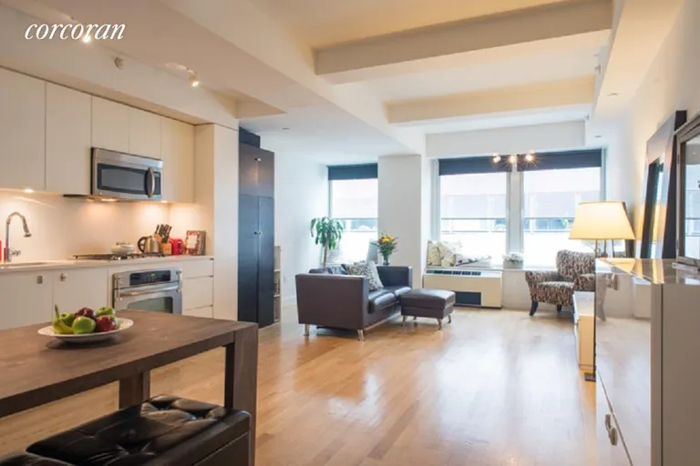 New York City Real Estate | View 90 William Street, 15F | 2 Beds, 1 Bath | View 1
