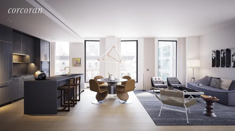 New York City Real Estate | View 505 West 19th Street, 8C | 2 Beds, 2 Baths | View 1