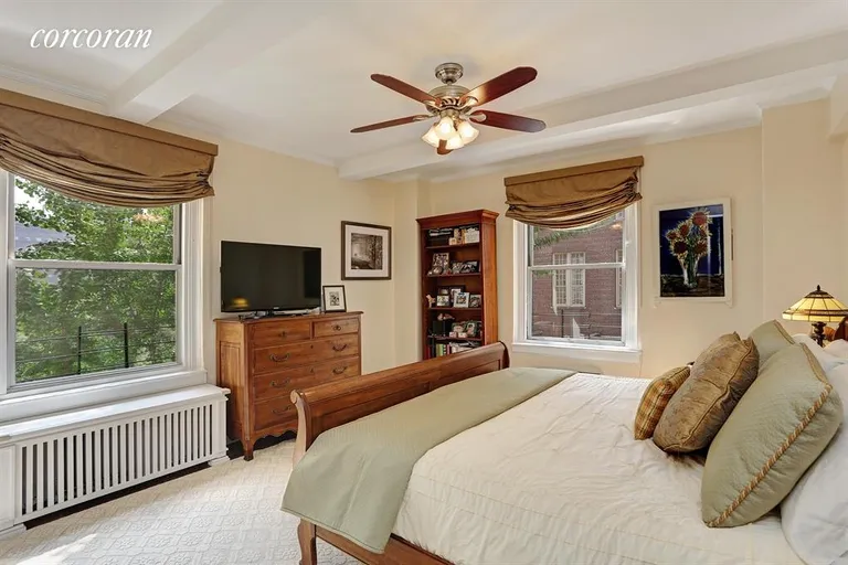 New York City Real Estate | View 315 East 68th Street, 6F | Master Bedroom, square and w/two windows | View 4