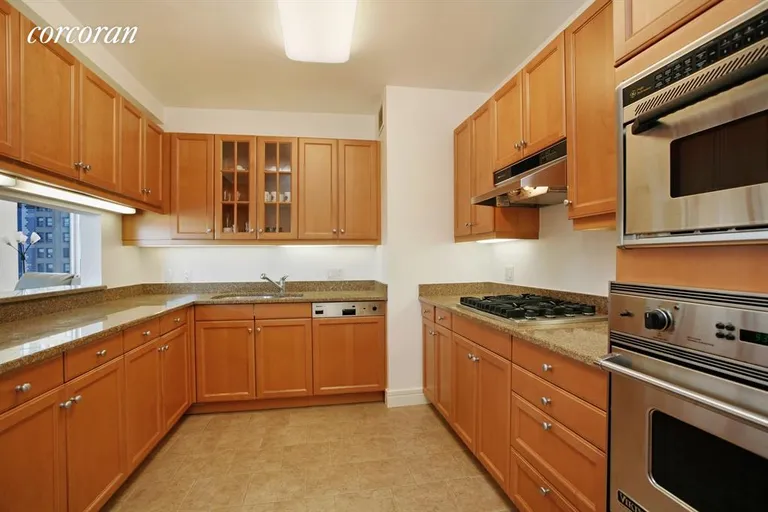 New York City Real Estate | View 10 West Street, 19C | Kitchen | View 2